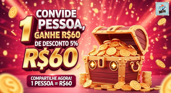 skiipg — elemento que ancora a identidade visual, com ênfase em benefício imediato, pensado para conectar o visual às