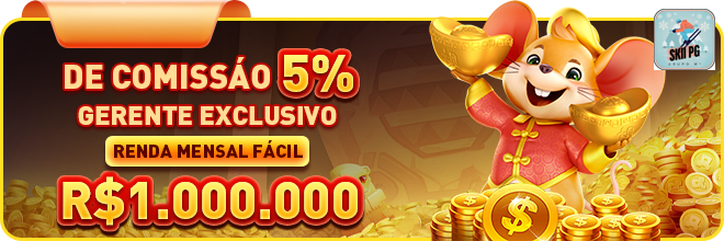 skiipg — elemento que ancora a identidade visual, com ênfase em benefício imediato, pensado para aproximar o jogador de